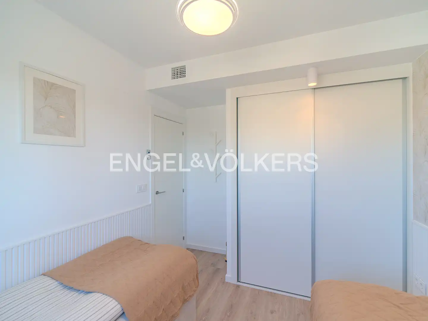 Schlafzimmer von Maisonette zum Verkauf in Santa Pola mit Klimaanlage, Heizung und Terrasse