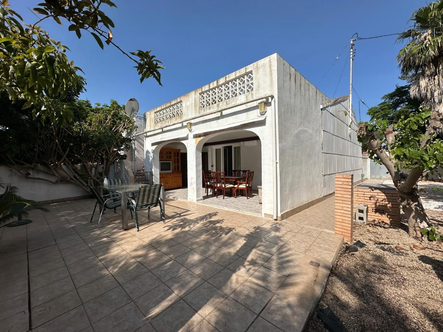 Exterior view of Single-family semi-detached for sale in Dénia  with Terrace and Storage room