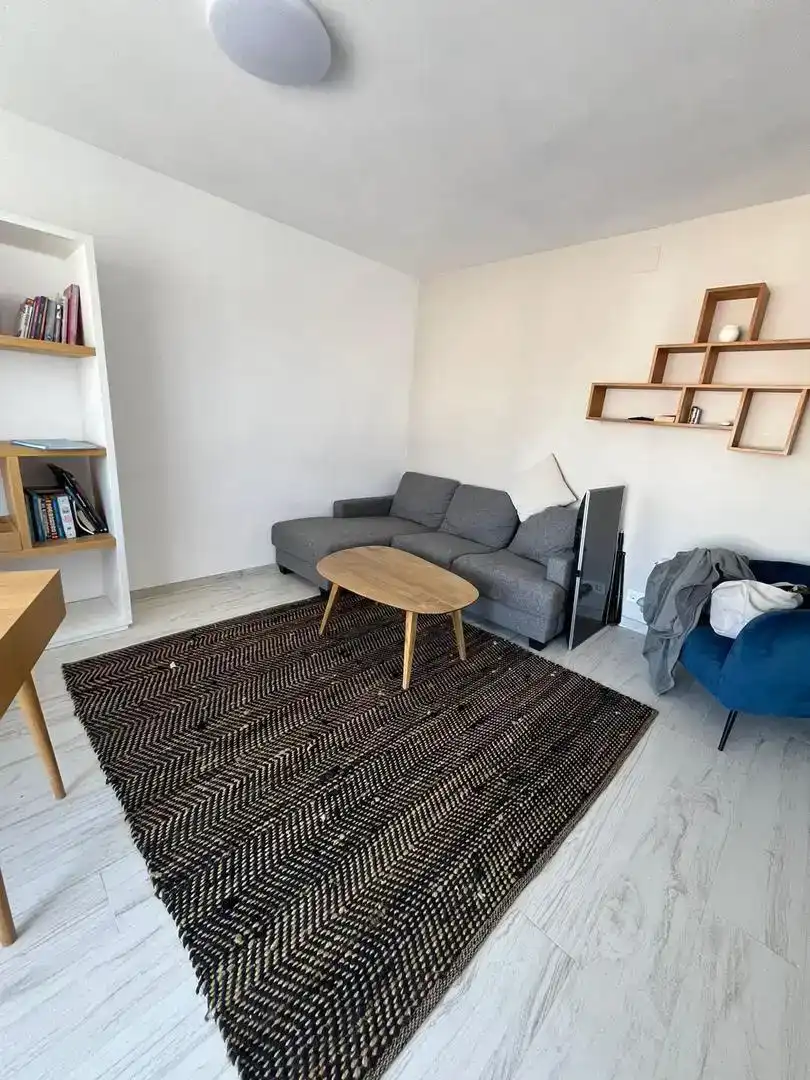 Living room of Flat for share in Calafell  with Air Conditioner, Storage room and Furnished
