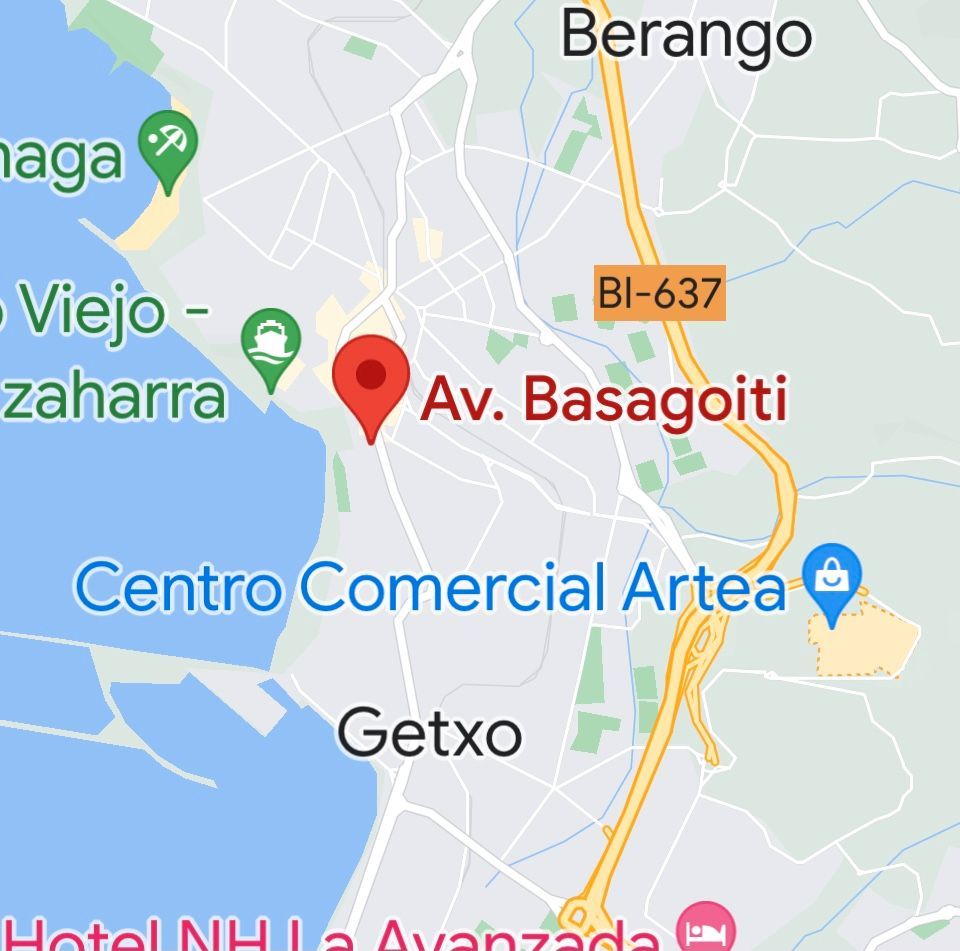 Exterior view of Flat to rent in Getxo   with Terrace, Furnished and Oven