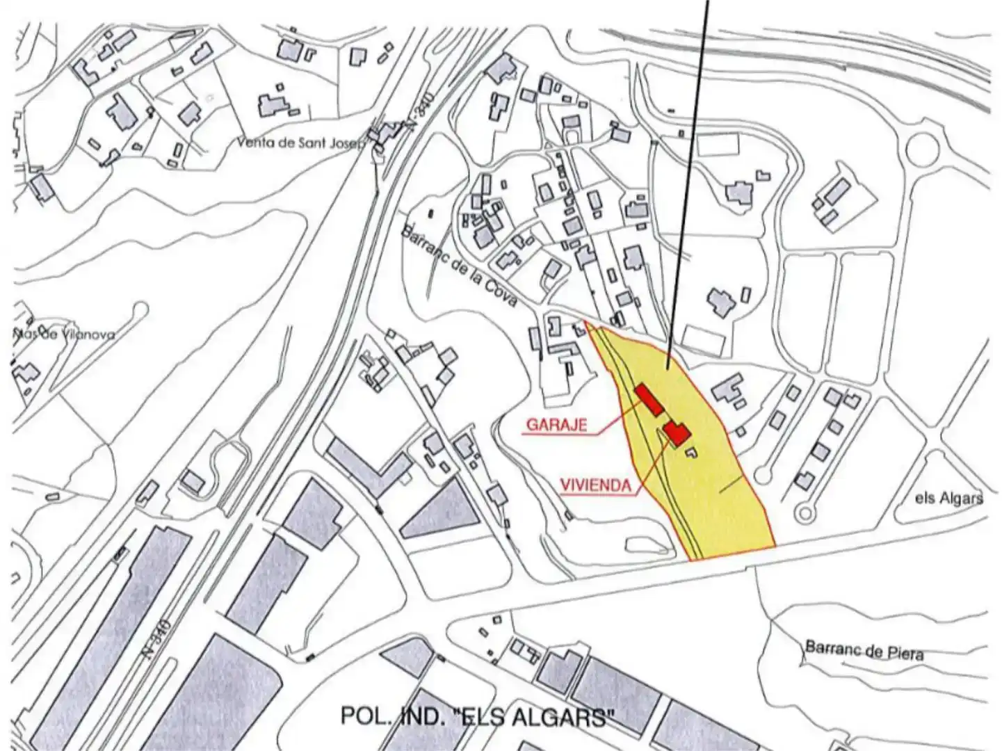 Terreno en venta en Cocentaina