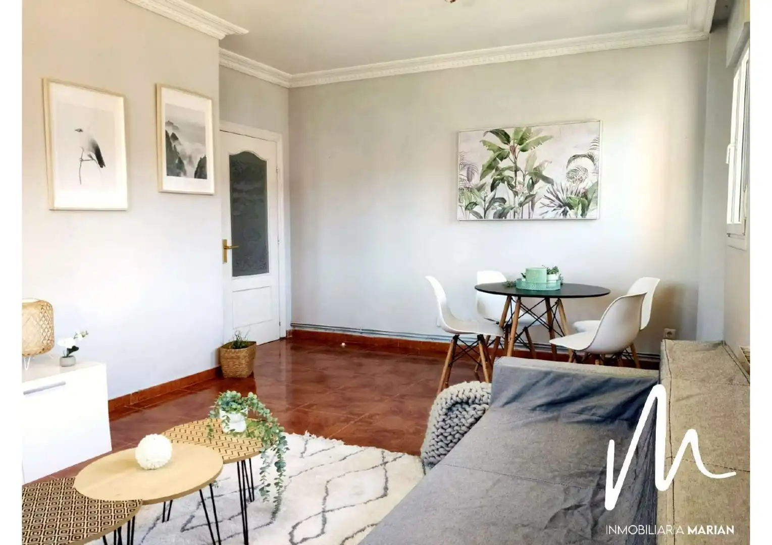 Wohnzimmer von Wohnung zum Verkauf in Bilbao  mit Heizung und Terrasse