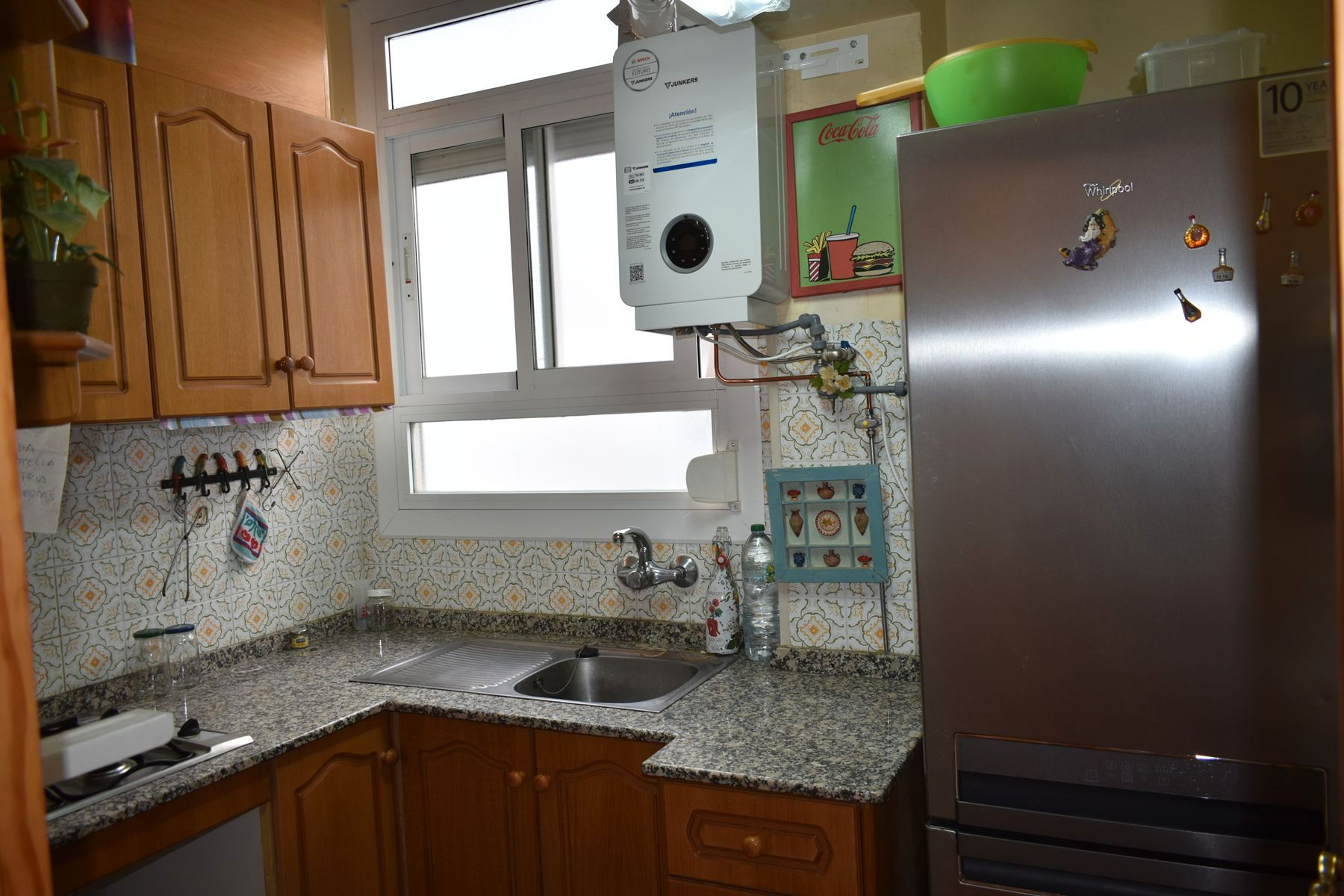 Küche von Wohnung zum Verkauf in Villena mit Klimaanlage