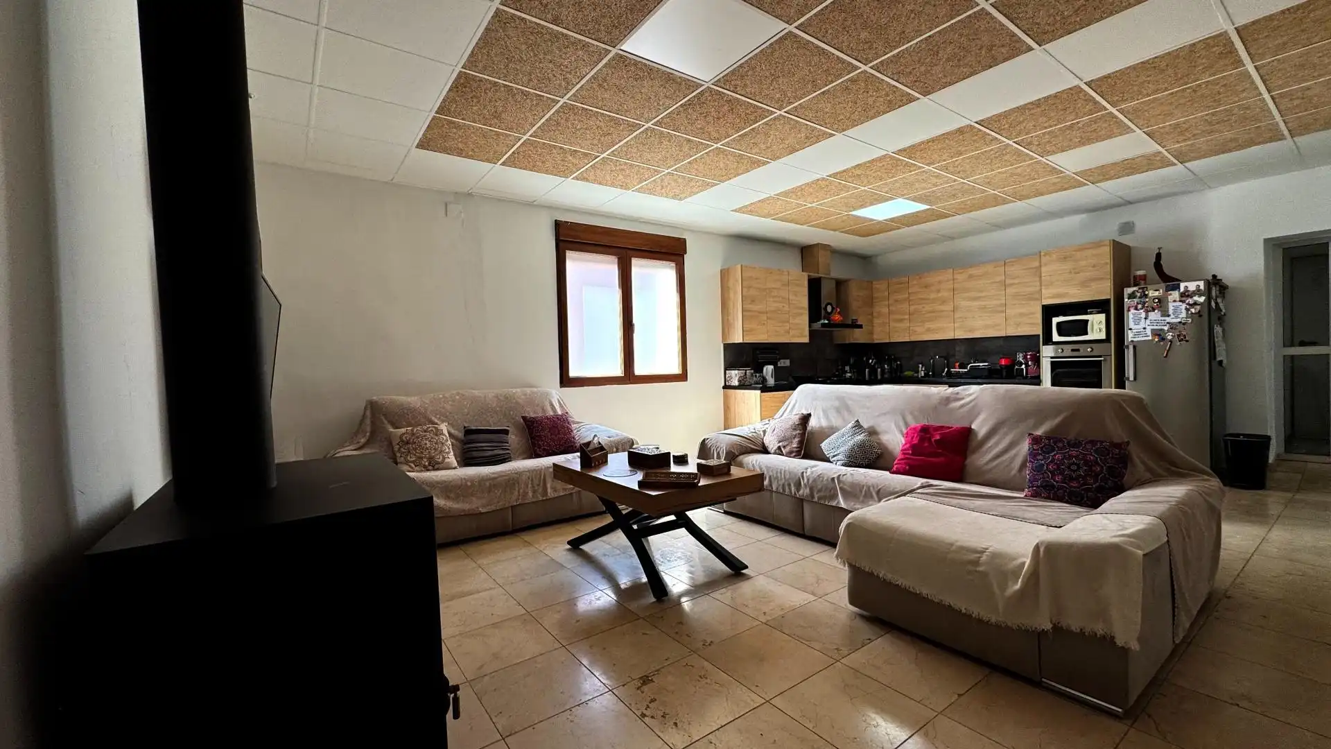 Sala de estar de Casa adosada en venta en El Pinós / Pinoso