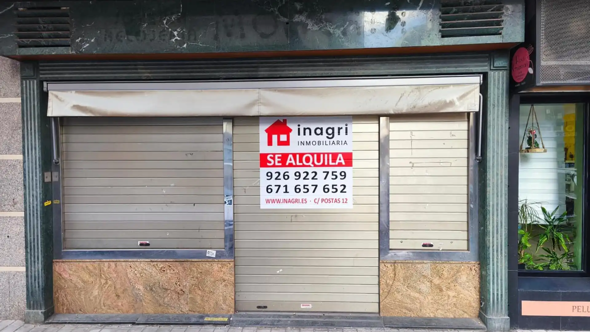 Premises for rent in La Morería