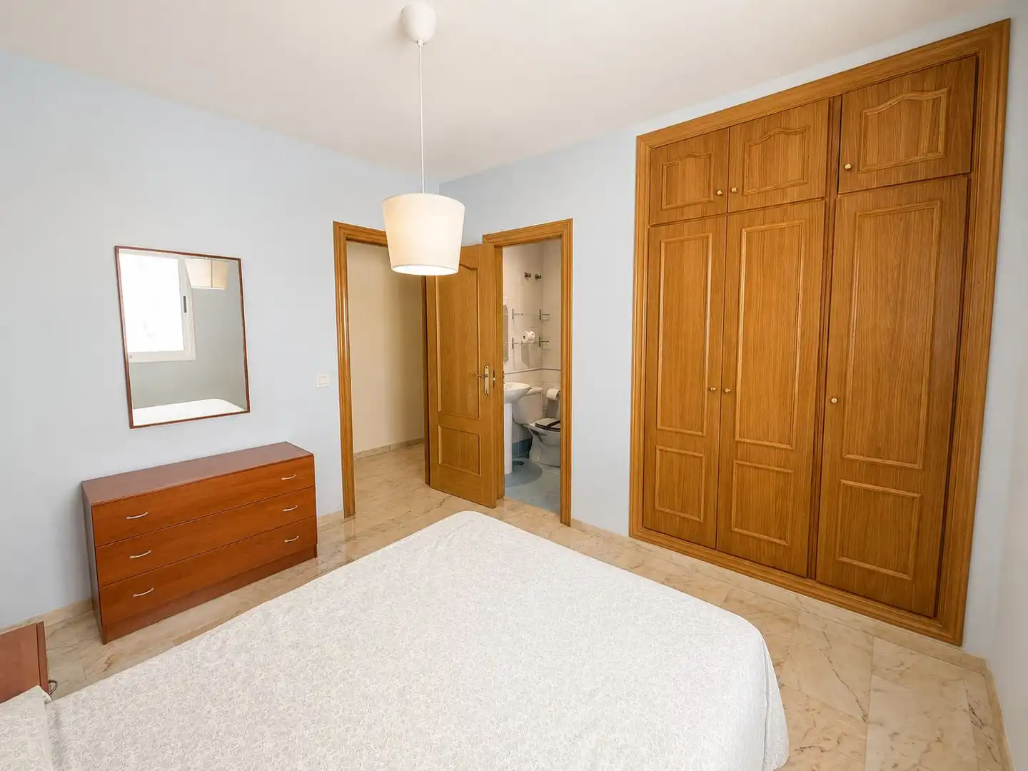 Schlafzimmer von Wohnung zur Miete in Almuñécar mit Möbliert und Balkon