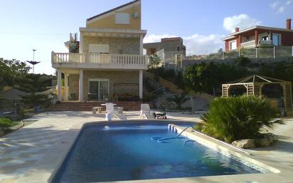 Swimming pool of House or chalet for sale in Alicante / Alacant  with Air Conditioner, Heating and Terrace