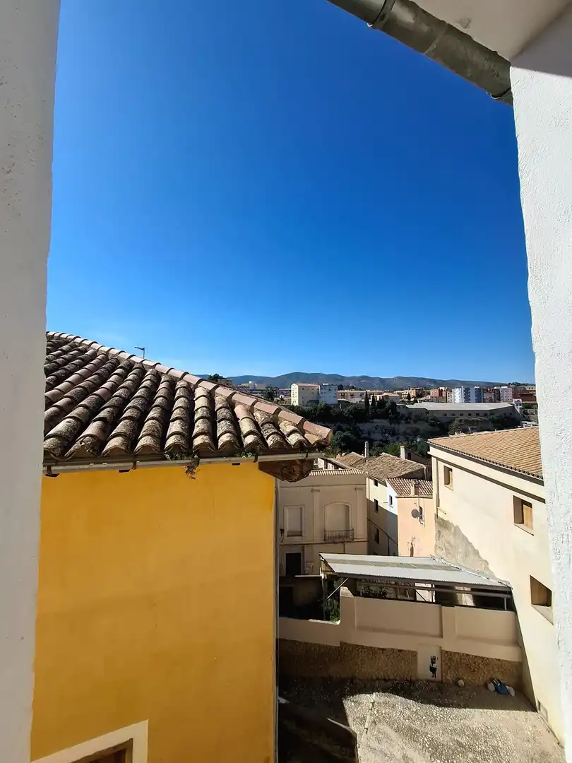 Vista exterior de Casa adosada en venda en Ontinyent