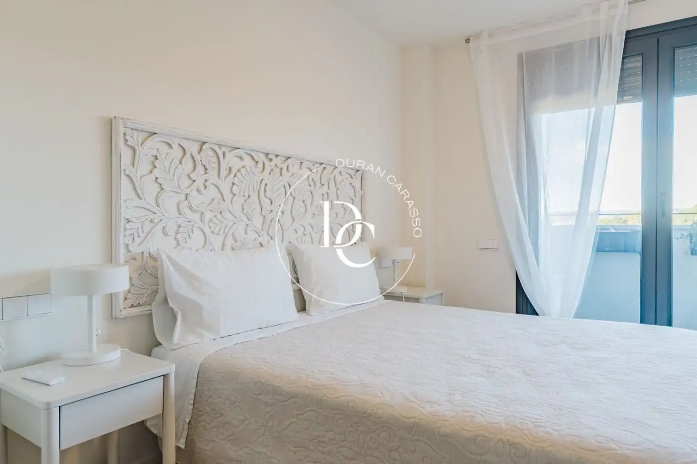 Schlafzimmer von Maisonette zur Miete in Vilanova i la Geltrú mit Klimaanlage, Heizung und Terrasse