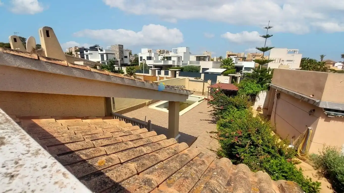 Terraza de Casa o chalet en venta en Cartagena con Aire acondicionado, Jardín privado y Terraza