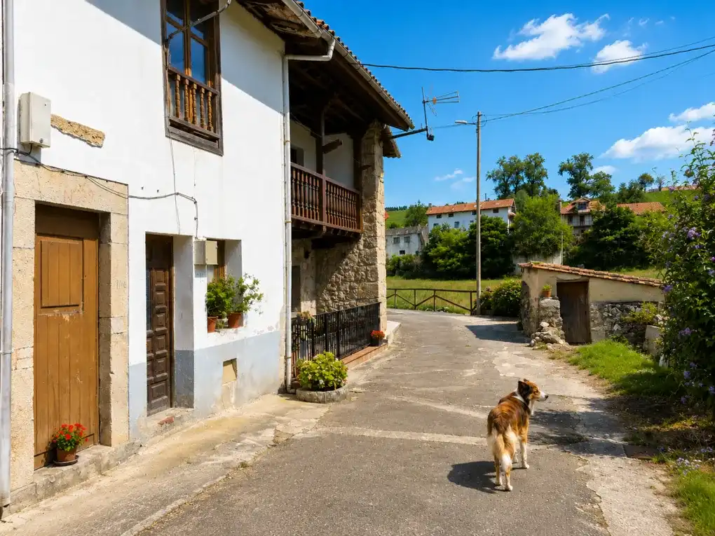 Exterior view of Houses for sale in Llanes  with Private garden