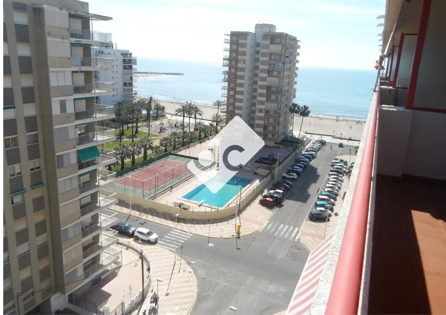 Bedroom of Flat for rent in Cullera  with Air Conditioner, Heating and Furnished