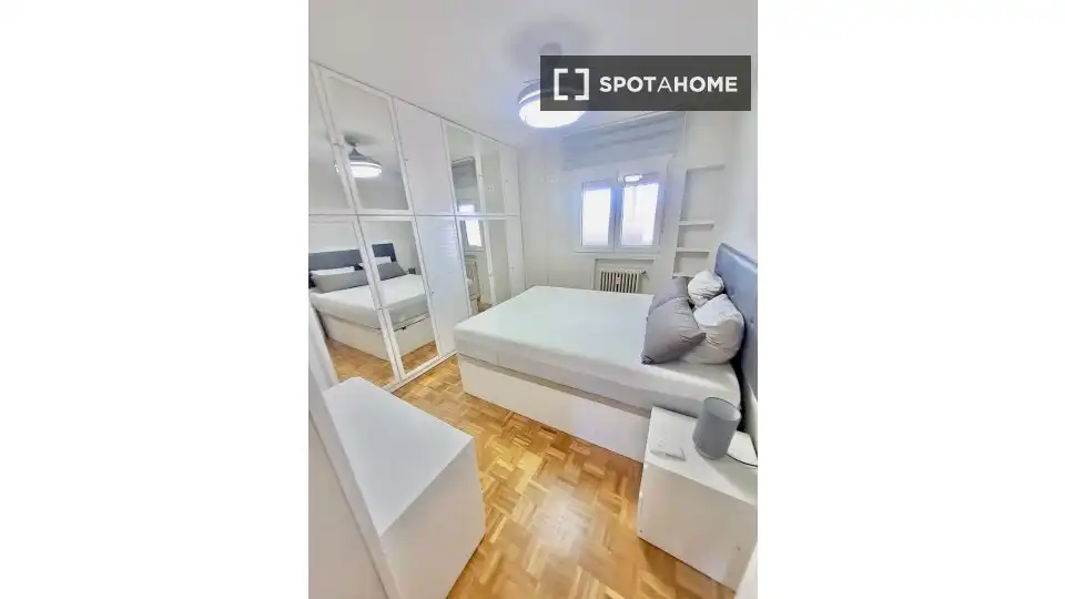 Habitación de Piso de alquiler en Madrid con Aire acondicionado, Calefacción y Amueblado