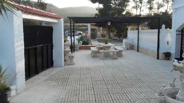 Terrassa de Casa o xalet en venda en Aspe amb Jardí privat, Terrassa i Traster