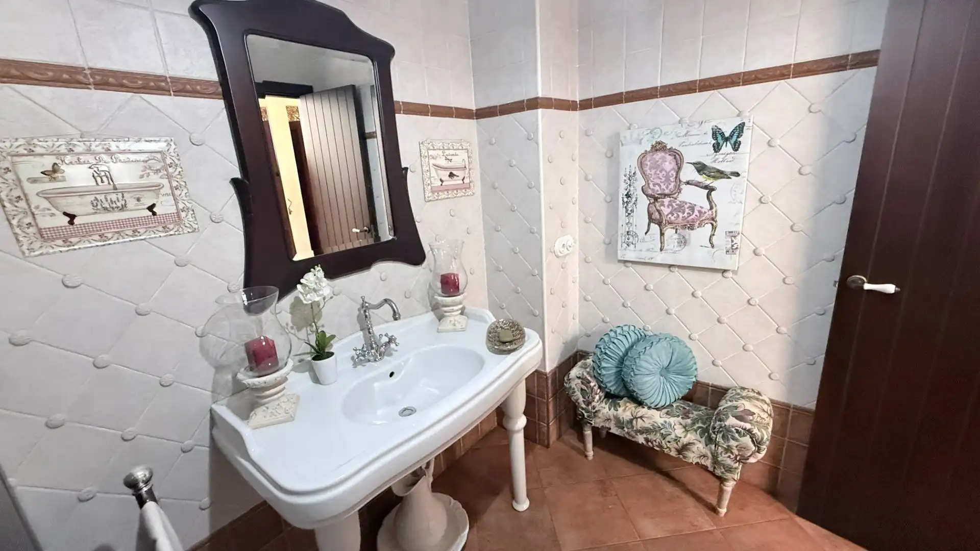 Baño de Finca rústica en venta en Lepe con Aire acondicionado