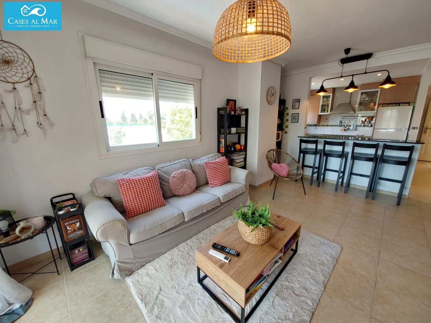 Sala d'estar de Apartament en venda en Oropesa del Mar / Orpesa amb Aire condicionat, Calefacció i Terrassa