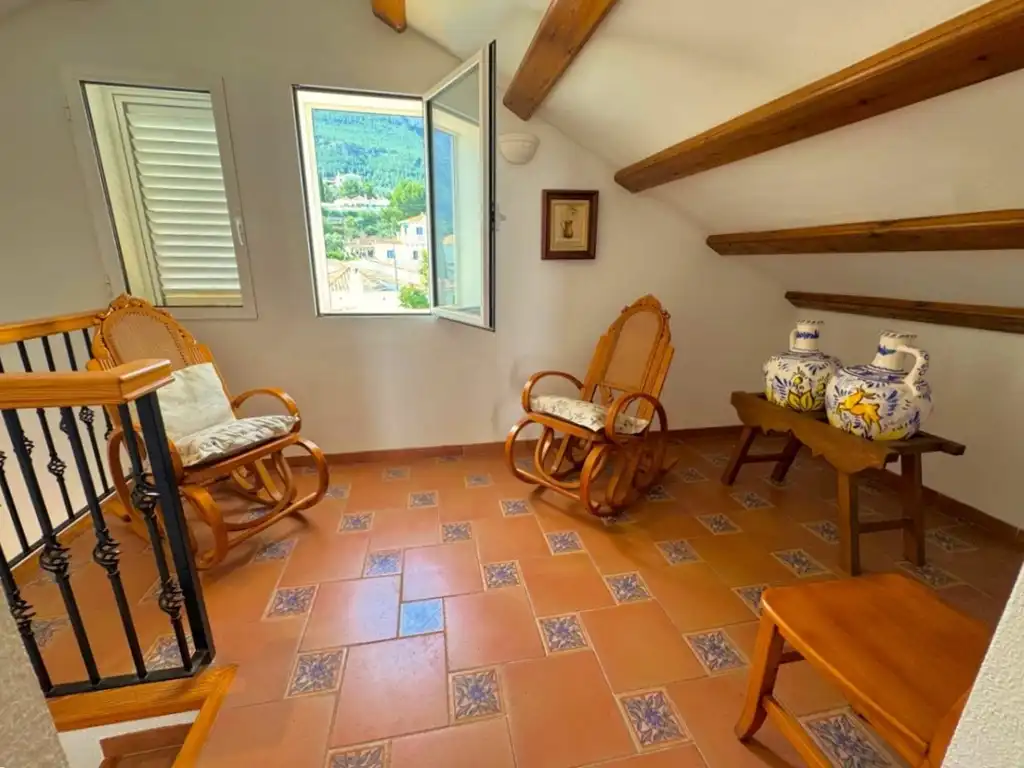 Balcony of Houses for sale in Dénia  with Air Conditioner, Private garden and Terrace