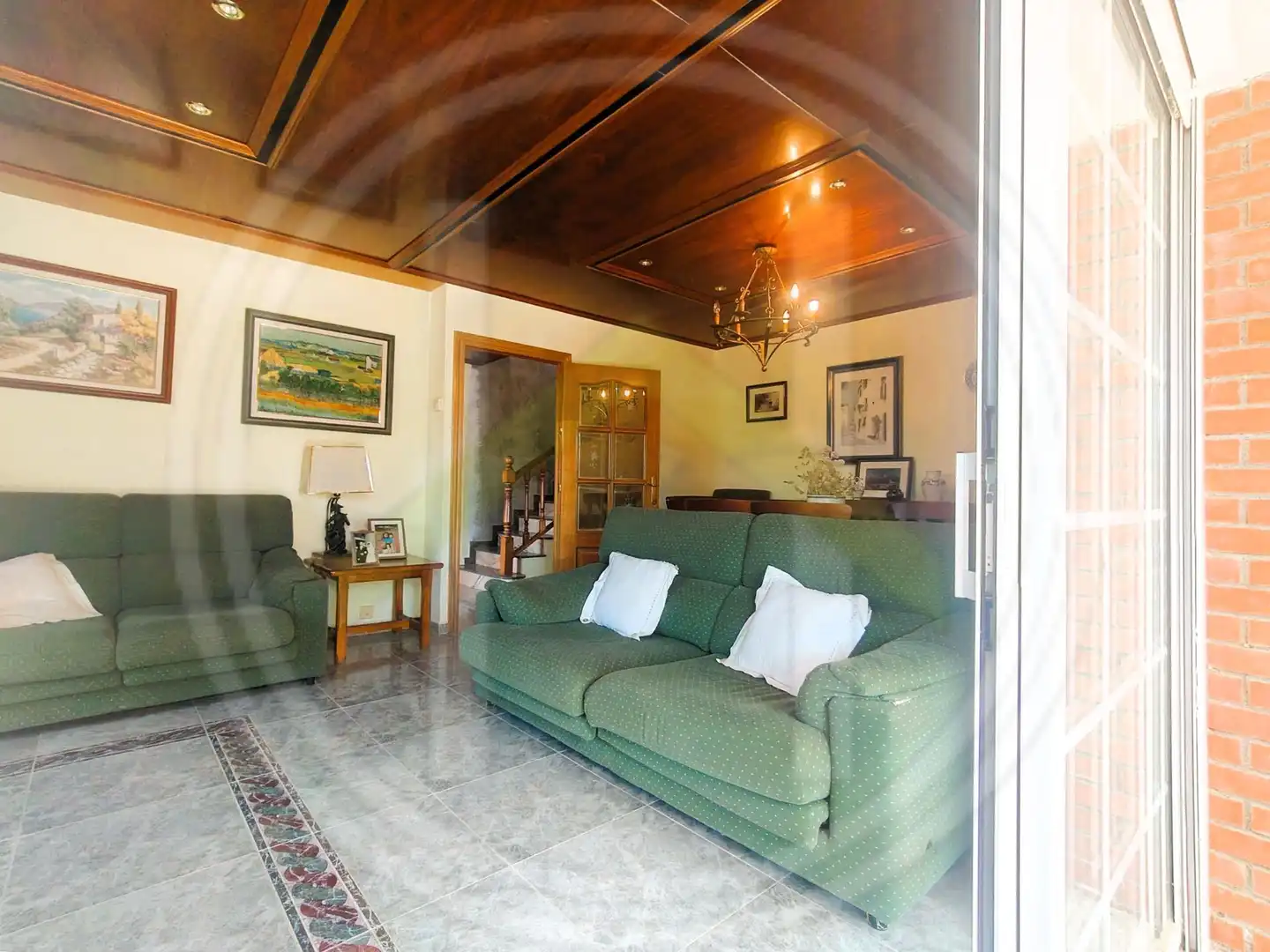 Sala de estar de Casa o chalet en venta en Cànoves I Samalús con Calefacción, Jardín privado y Terraza