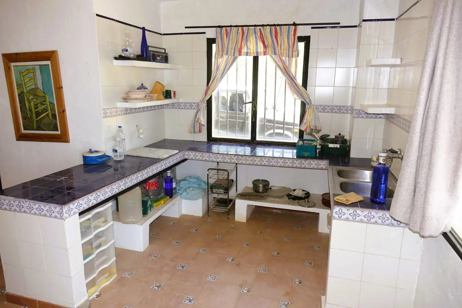 Cocina de Casa o chalet en venta en Lanjarón con Terraza