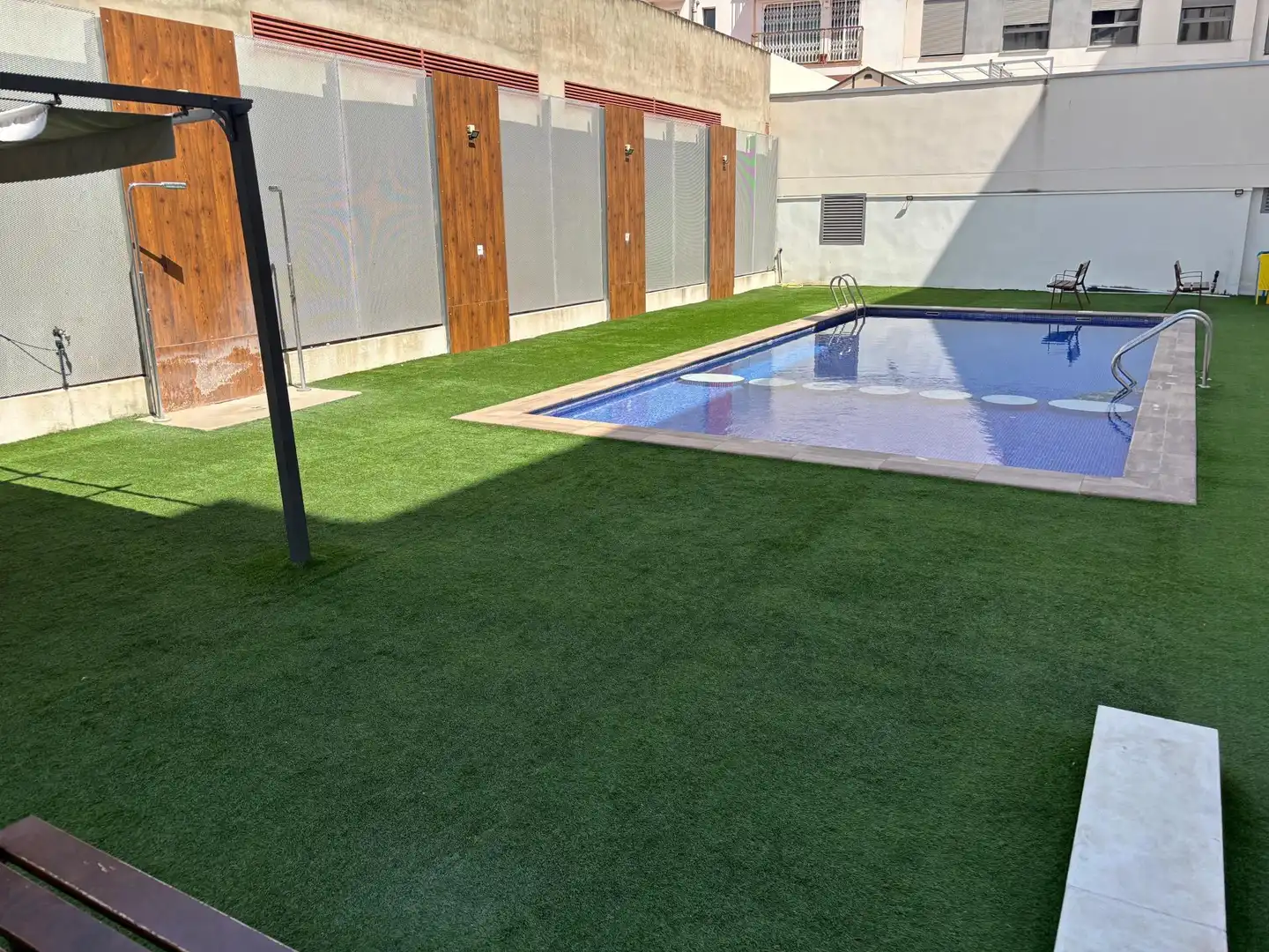 Schwimmbecken von Wohnungen zur Miete in Valencia mit Klimaanlage, Heizung und Möbliert