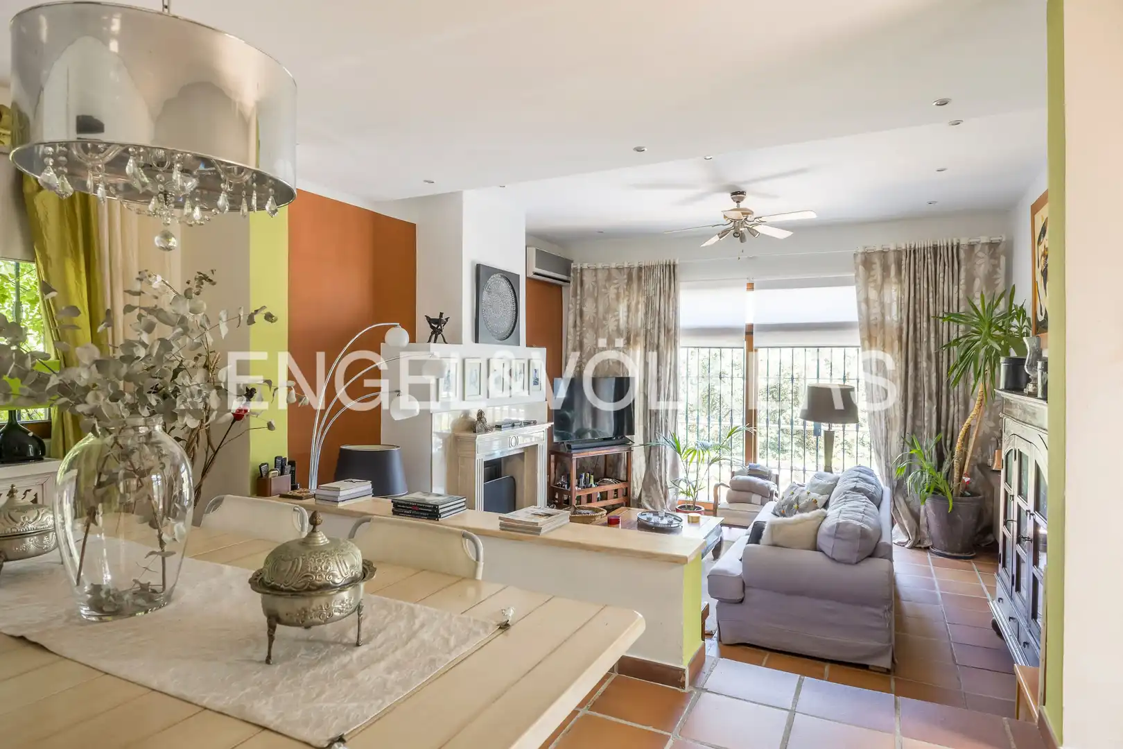 Living room of Houses for sale in Valdemorillo  with Air Conditioner, Heating and Private garden