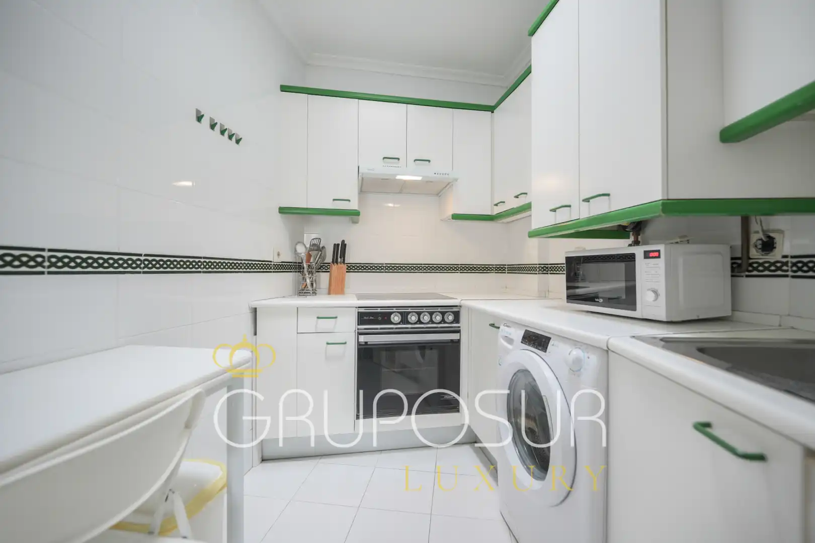 Cocina de Apartamento en venta en Valladolid con Aire acondicionado, Calefacción y Parquet