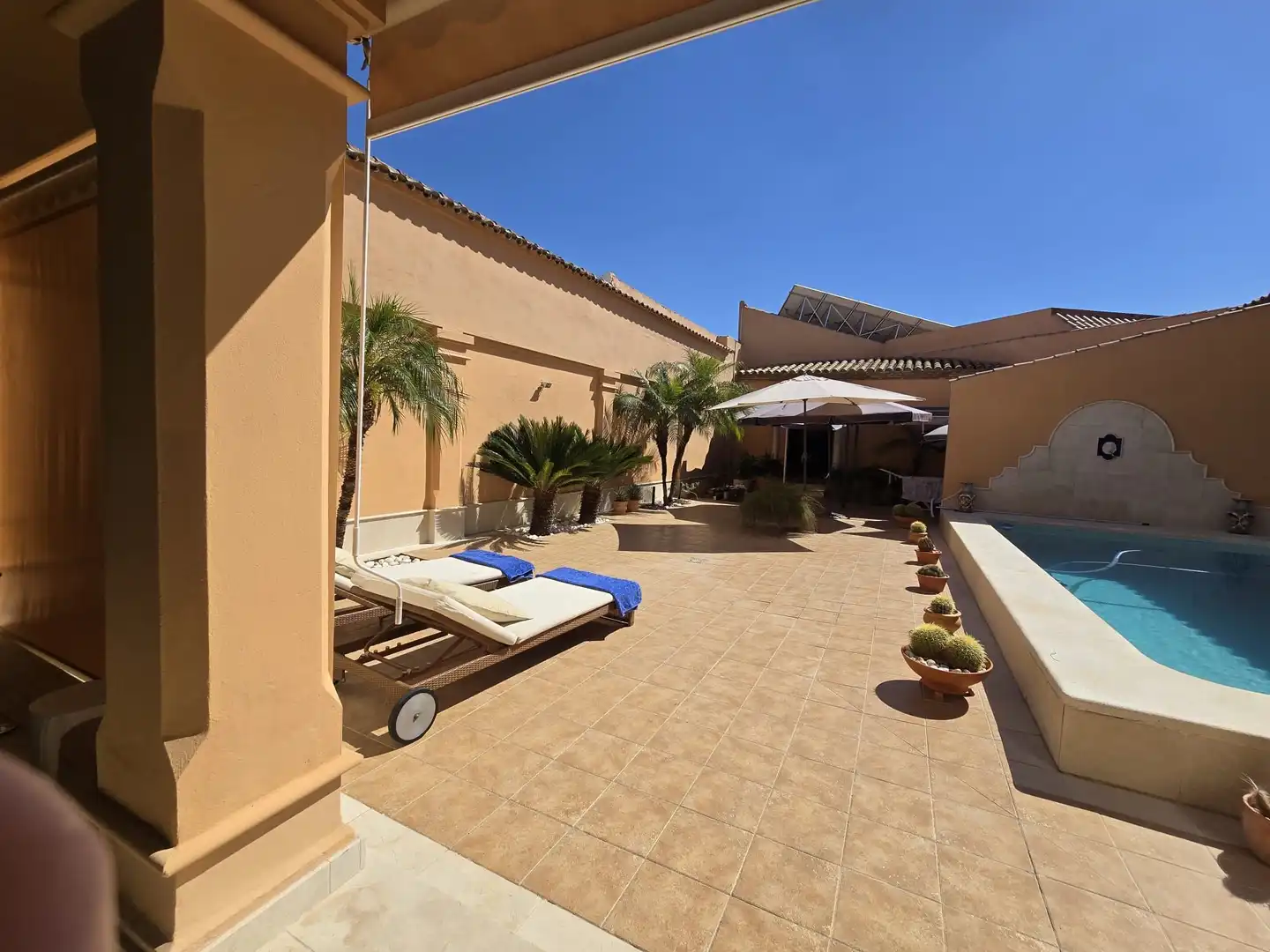 Terraza de Casa o chalet en venta en Villanueva del Ariscal con Aire acondicionado, Jardín privado y Terraza