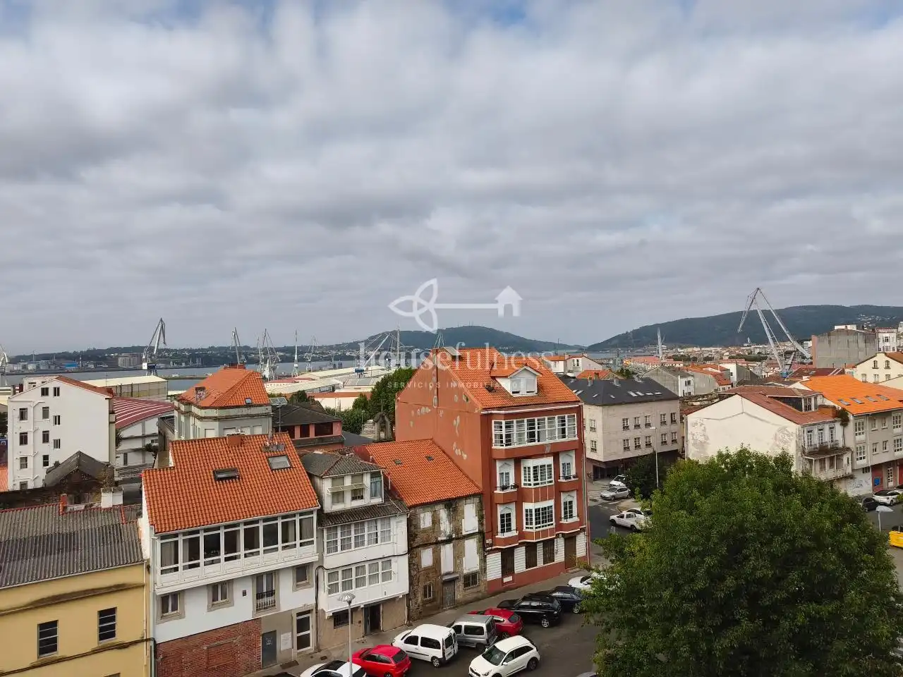 Vista exterior de Pis en venda en Ferrol