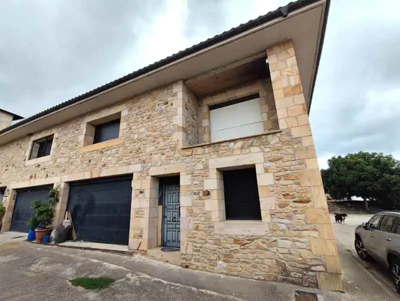 Vista exterior de Casa o chalet en venta en Elburgo / Burgelu