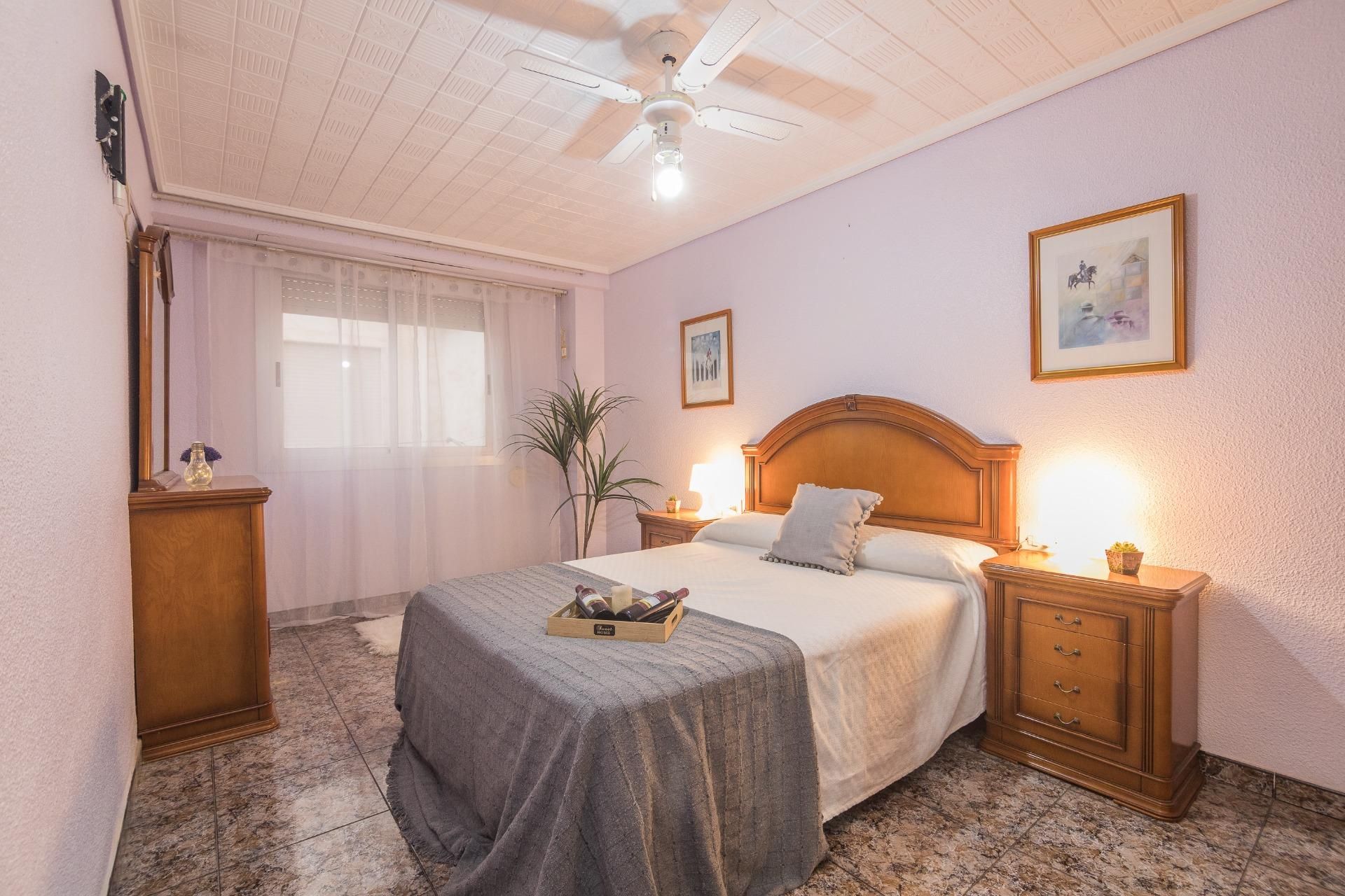 Bedroom of Flat for sale in Elche / Elx  with Balcony