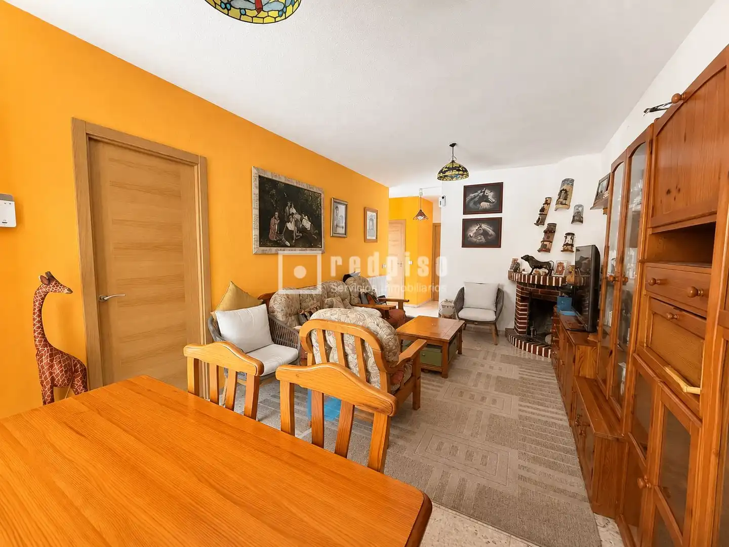Sala de estar de Casa o chalet de alquiler en Trijueque con Calefacción, Amueblado y Se aceptan mascotas