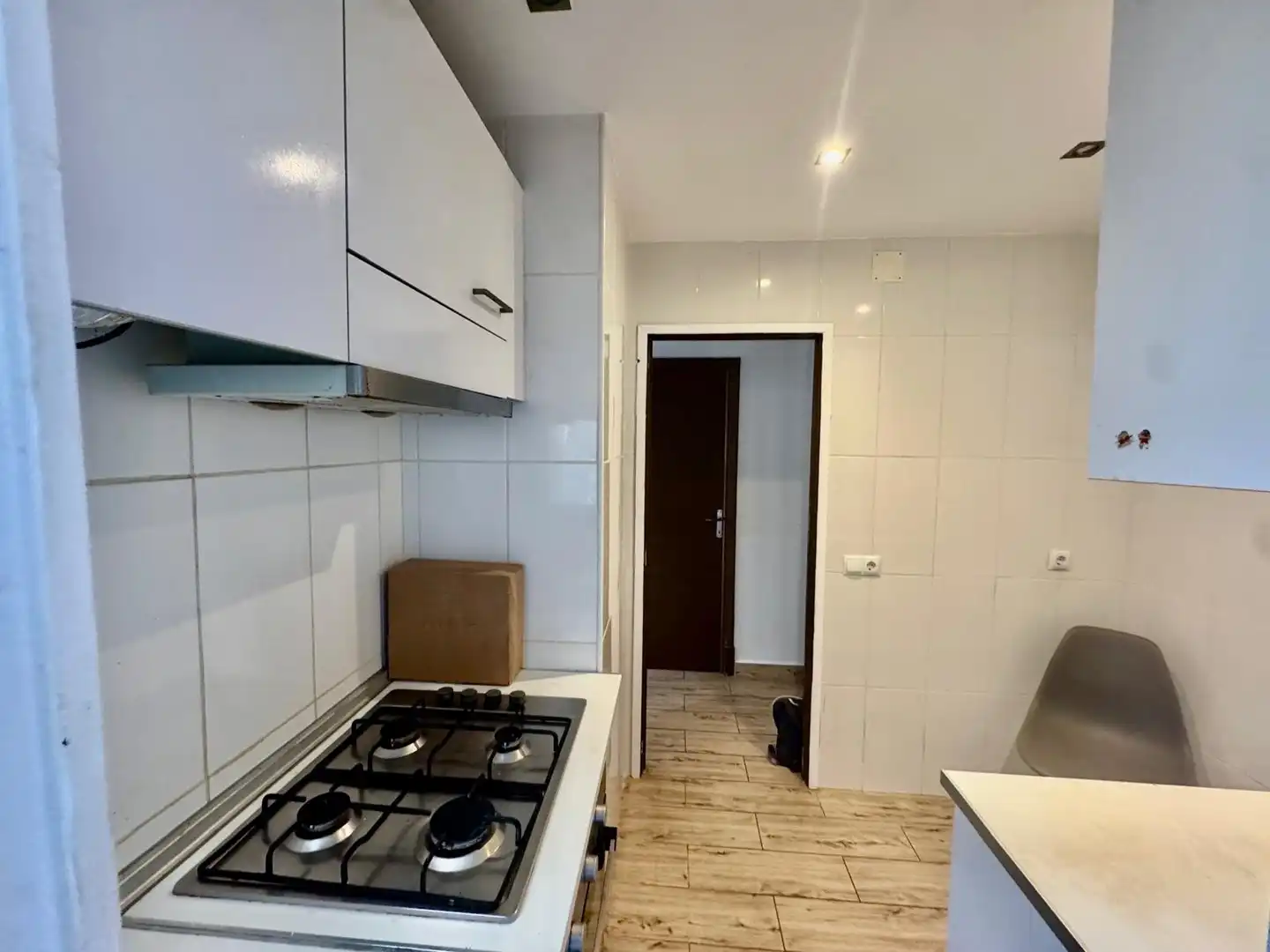 Küche von Wohnung zum Verkauf in  Palma de Mallorca mit Klimaanlage, Fernseher und Balkon