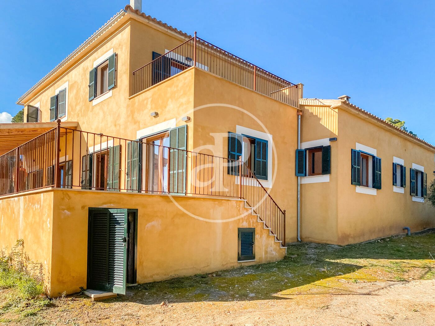 Vista exterior de Casa o chalet de alquiler en  Palma de Mallorca con Aire acondicionado, Calefacción y Jardín privado