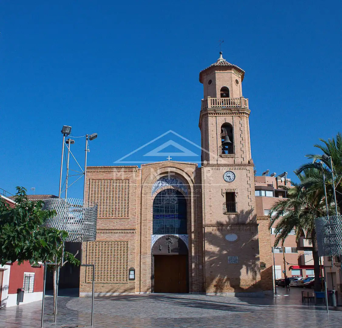 Vista exterior de Casa o xalet en venda en Pilar de la Horadada amb Jardí privat, Terrassa i Traster