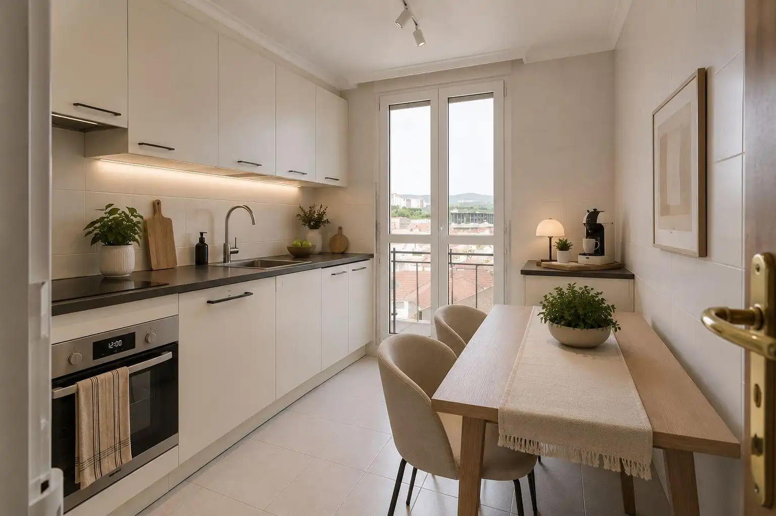 Cocina de Piso en venta en Bilbao  con Calefacción y Terraza
