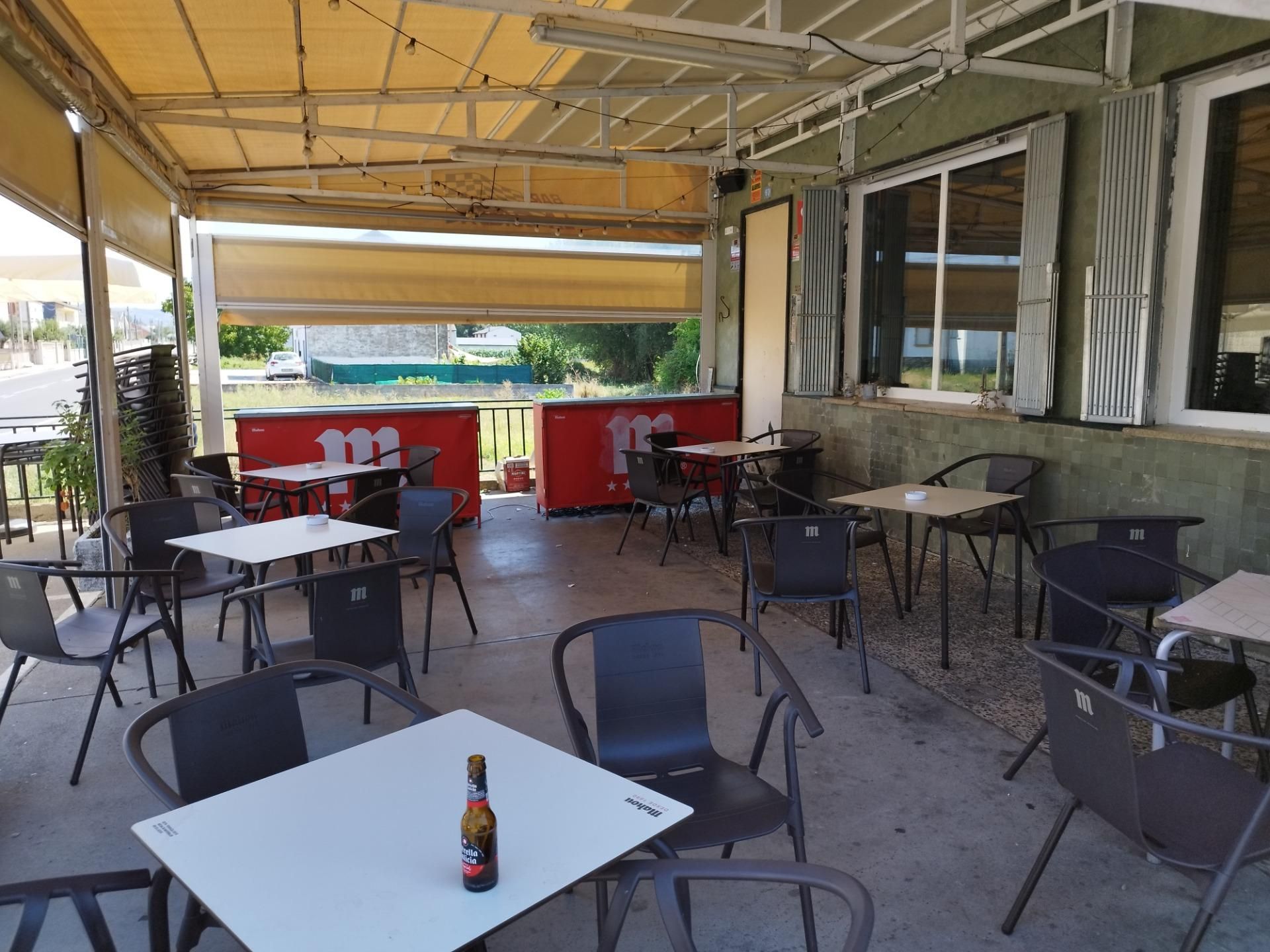 Terrasse von Geschaftsraum miete in Carracedelo