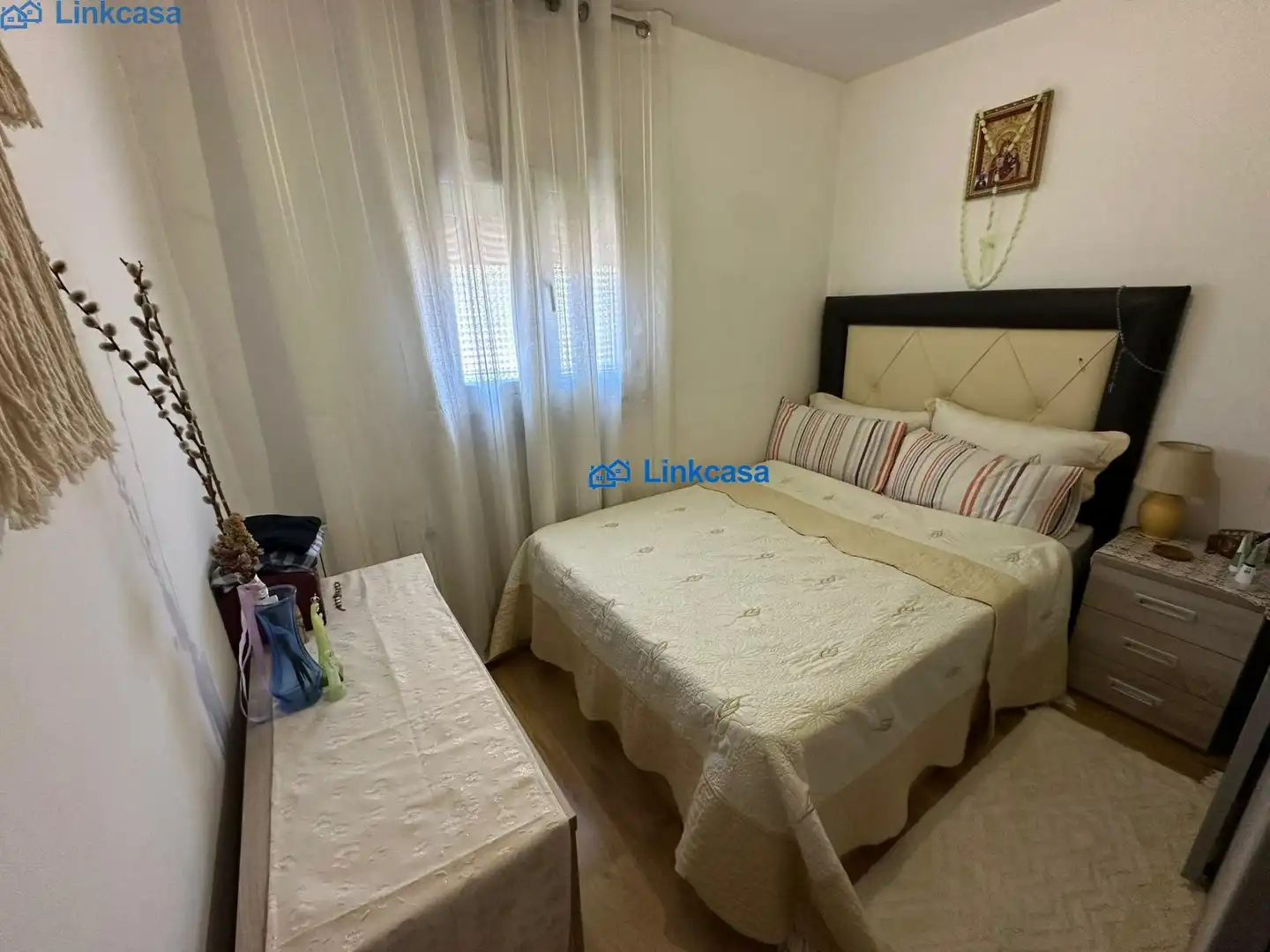 Bedroom of Flat for sale in Madrid  with Air Conditioner and Heating