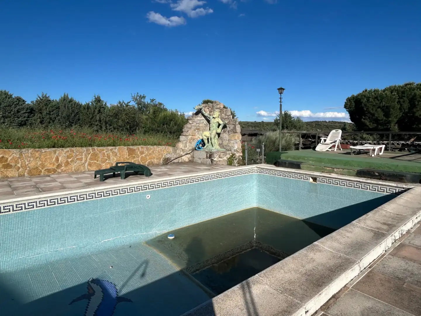 Piscina de Finca rústica en venta en Navas del Rey con Calefacción, Jardín privado y Terraza