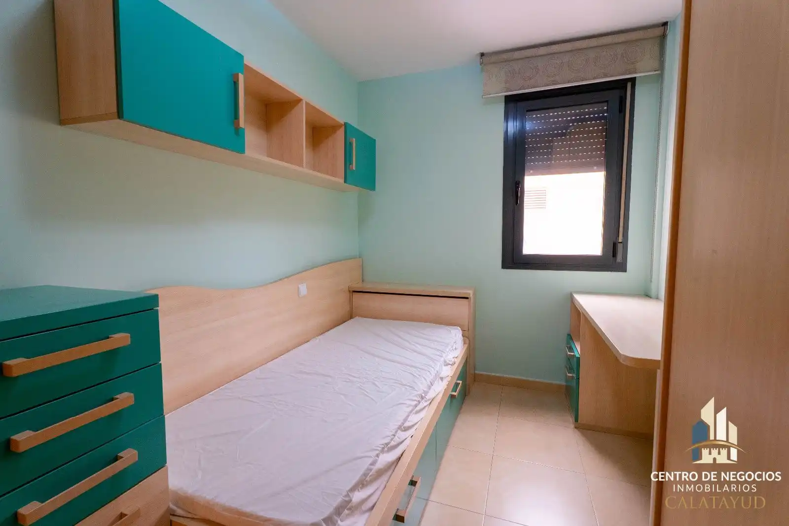 Schlafzimmer von Wohnung zum Verkauf in Calatayud mit Heizung, Parkett und Terrasse