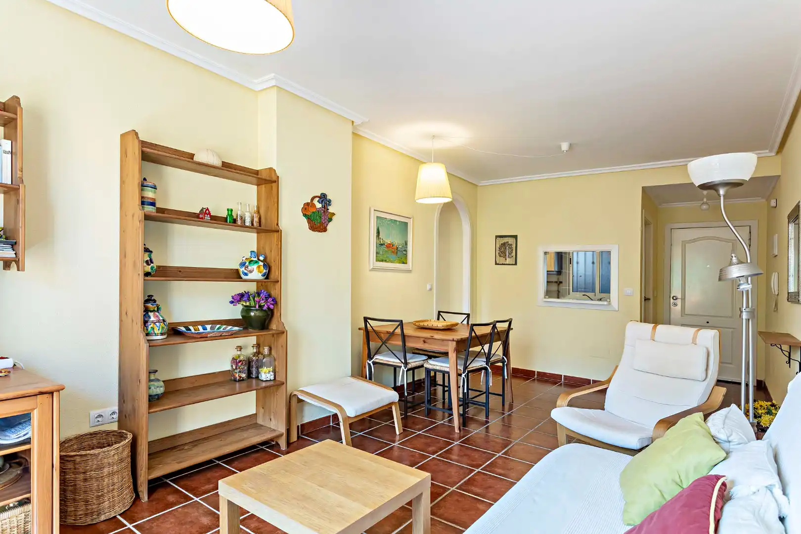 Sala d'estar de Planta baixa en venda en Vera amb Aire condicionat, Terrassa i Piscina comunitària