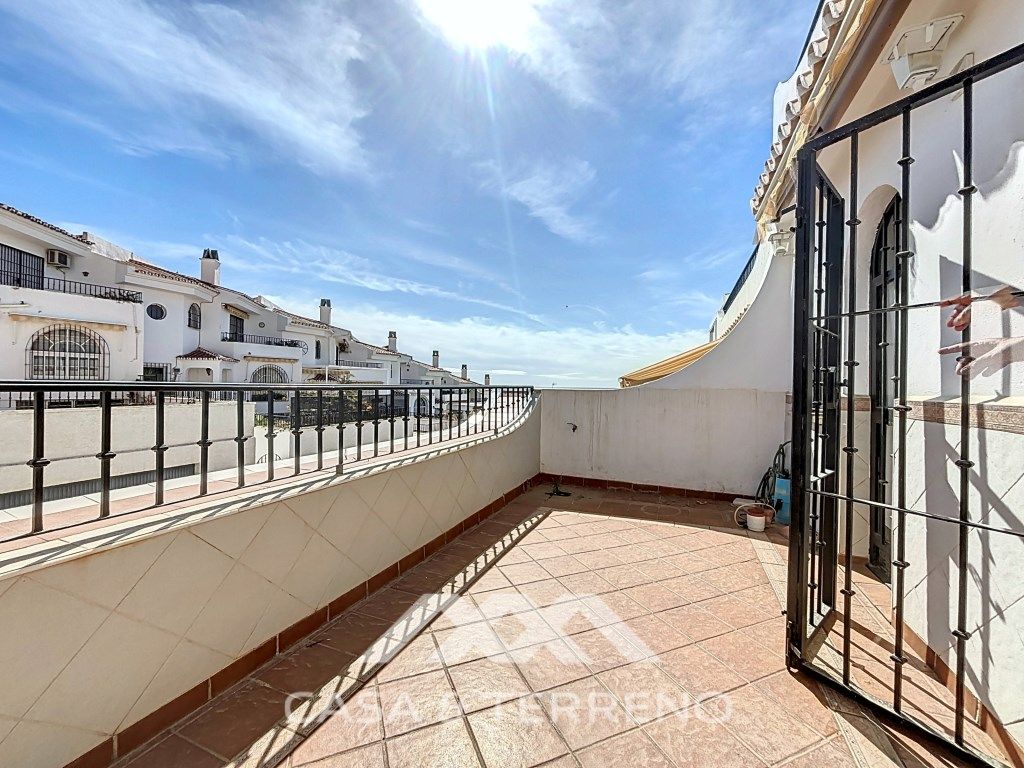 Terrace of Single-family semi-detached for sale in Rincón de la Victoria  with Terrace, Swimming Pool and Furnished