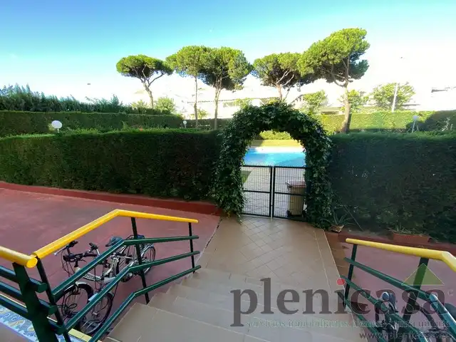 Jardín de Piso en venta en Punta Umbría con Terraza, Trastero y Amueblado