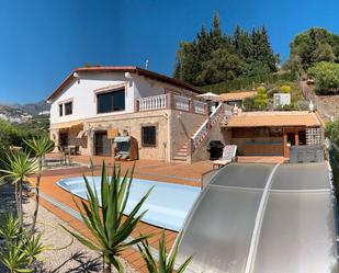 Vista exterior de Casa o xalet en venda en Frigiliana amb Aire condicionat, Calefacció i Terrassa