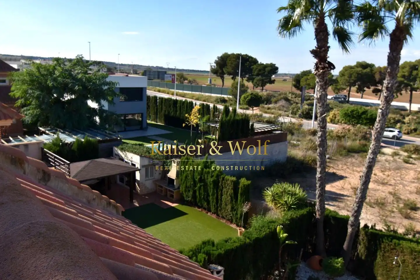 Terraza de Casa o chalet en venta en Santa Pola con Aire acondicionado, Jardín privado y Terraza