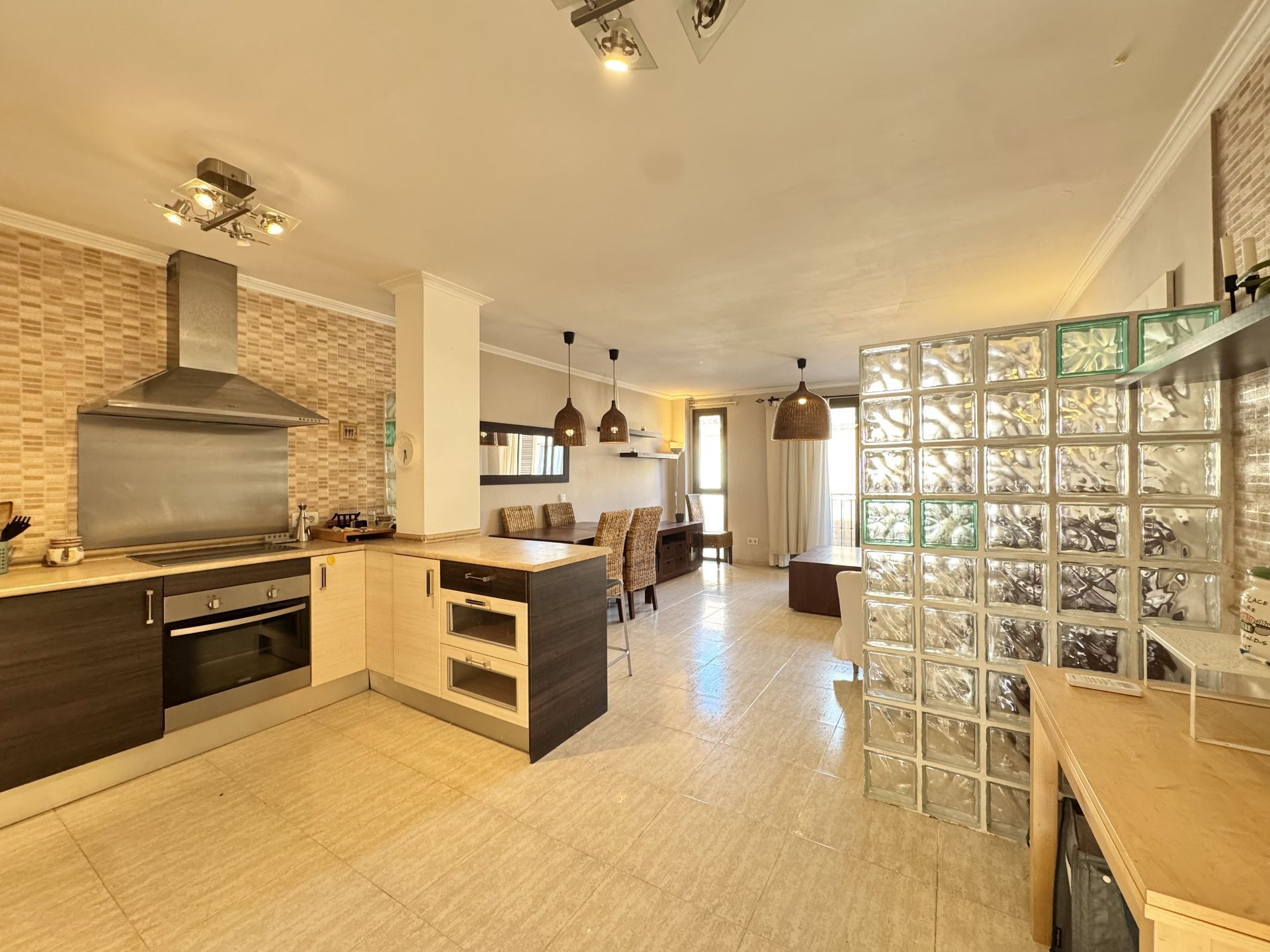 Cuina de Àtic en venda en Campos amb Aire condicionat, Terrassa i Moblat