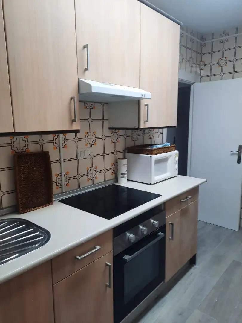 Cocina de Piso de alquiler en Zaragoza con Calefacción, Amueblado y Horno