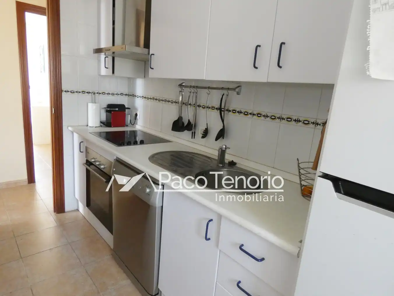 Cocina de Piso de alquiler en Islantilla con Terraza, Amueblado y Horno