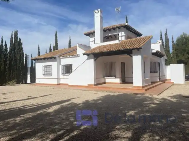 Exterior view of Houses for sale in Fuente Álamo de Murcia  with Private garden and Community pool