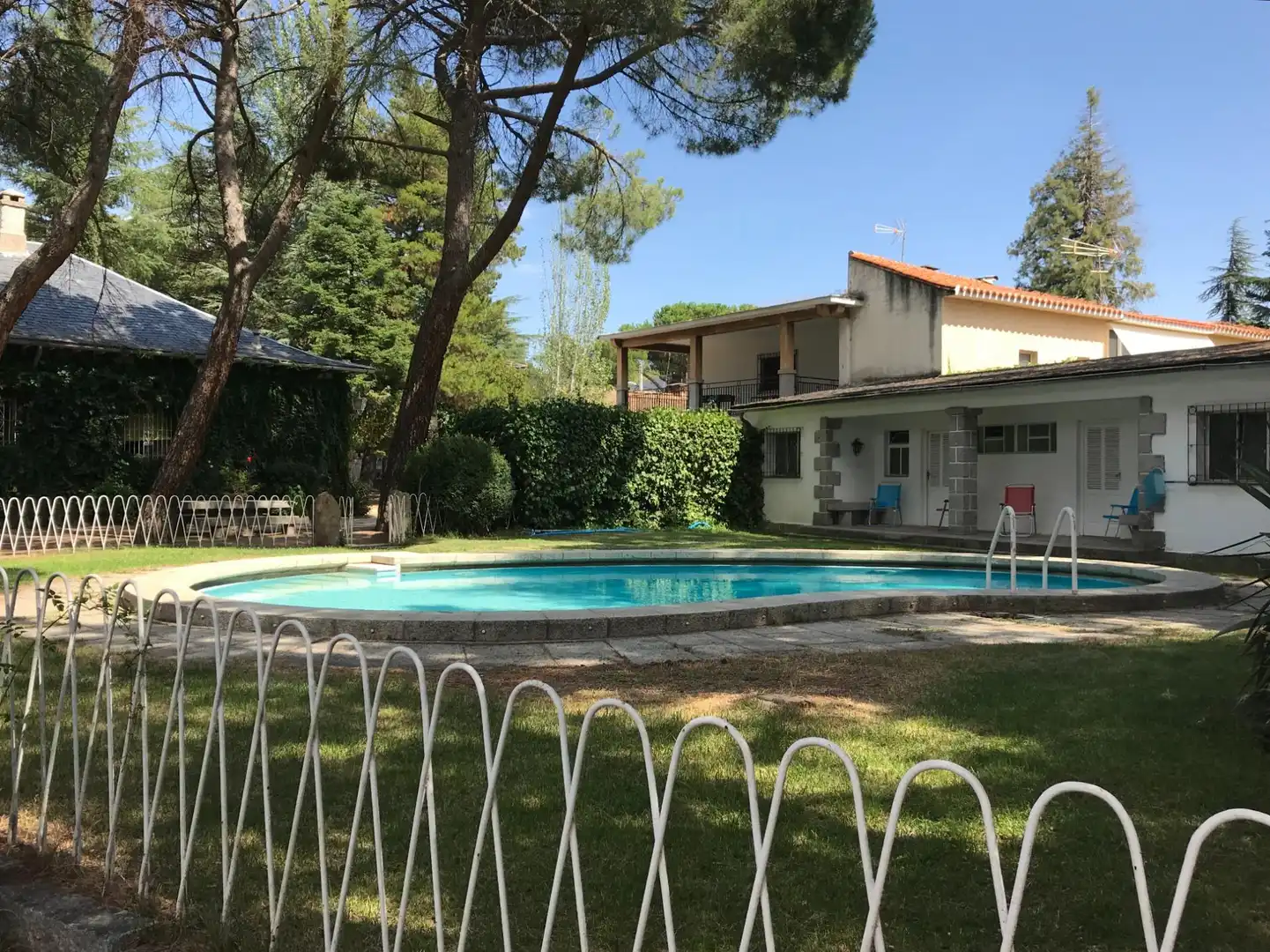 Piscina de Casa o chalet en venta en Collado Villalba con Calefacción, Jardín privado y Trastero