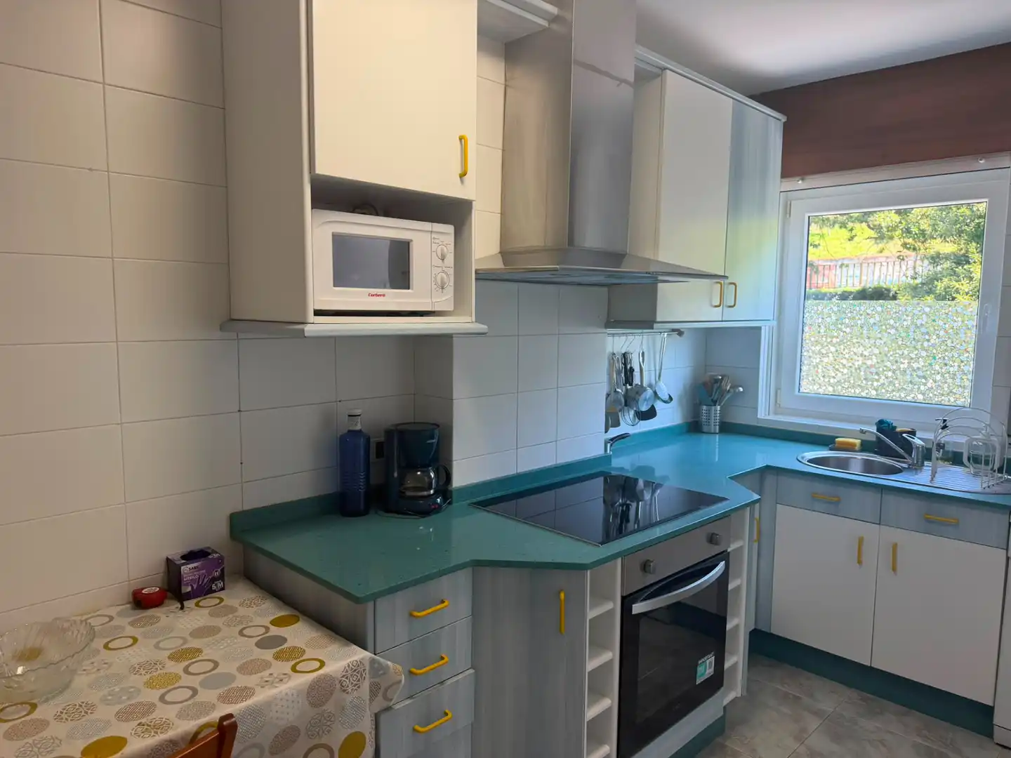 Cocina de Piso de alquiler en Lugo con Calefacción, Terraza y Amueblado